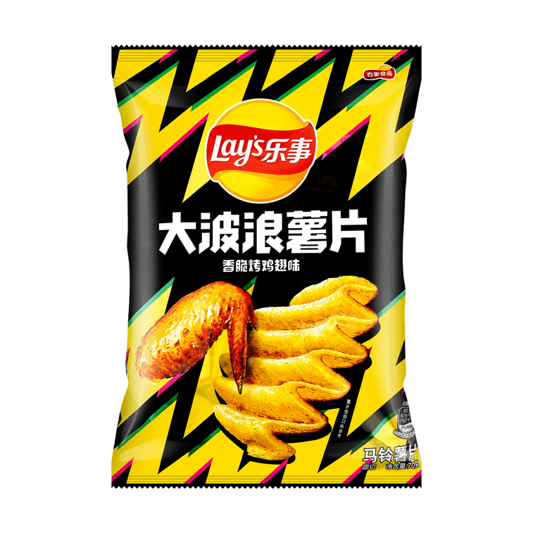 Lay’s Potato Chips (BBQ Chicken Wings) 70G