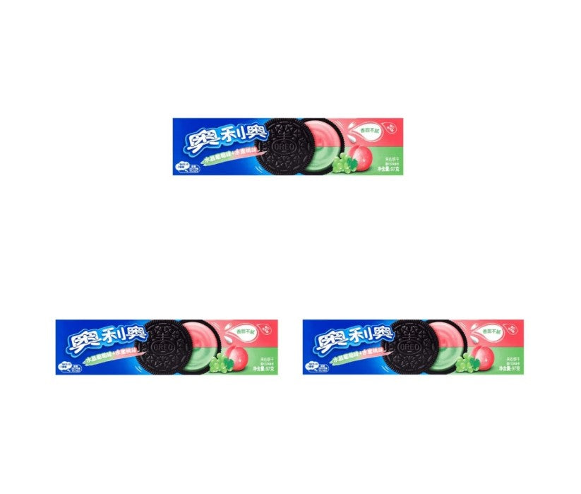 Oreo Crystal Grape & Peach Flavor, 97g