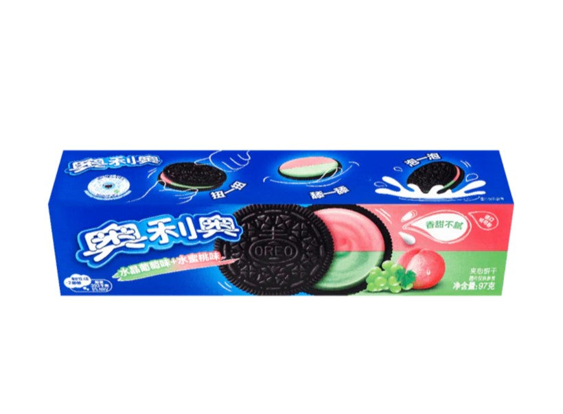 Oreo Crystal Grape & Peach Flavor, 97g