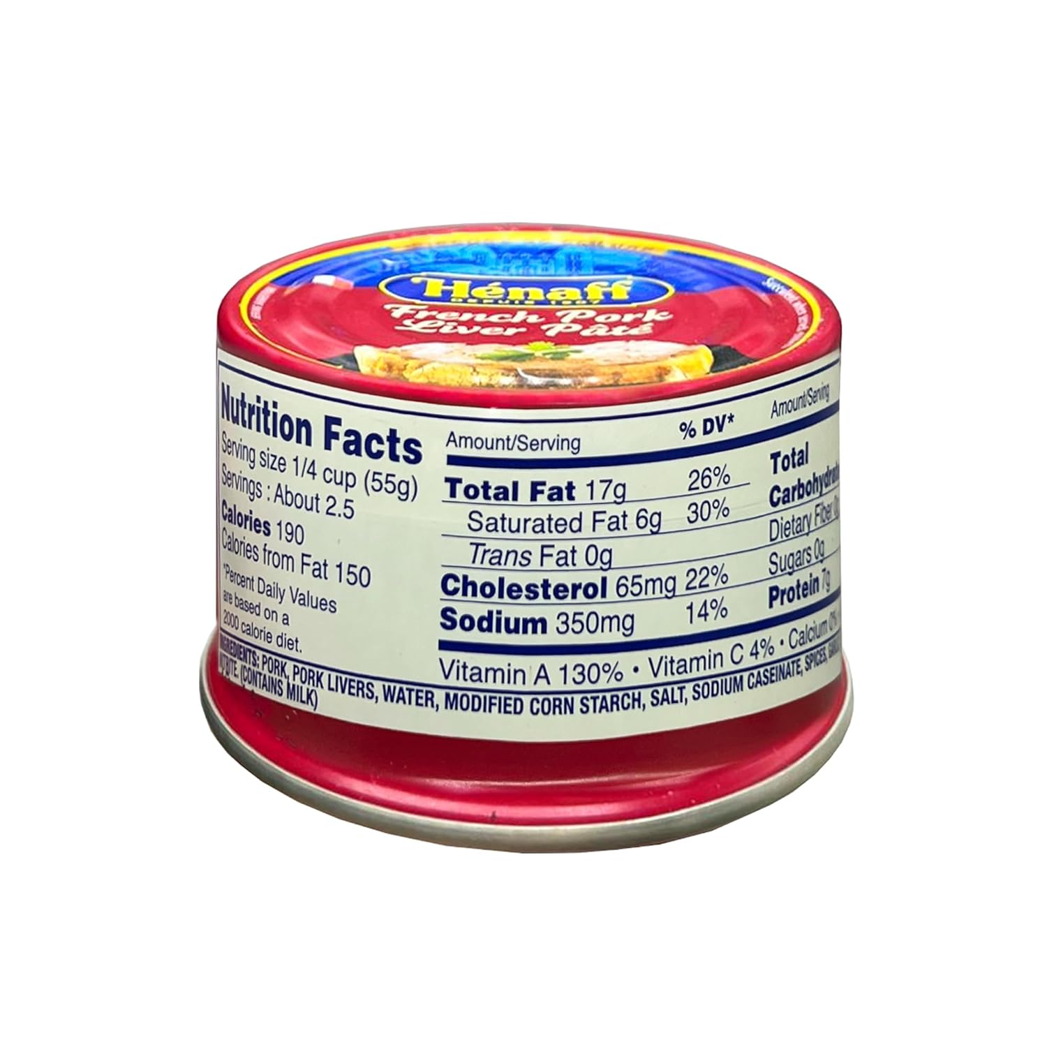 Henaff French Imported Pork Pates(Pork Liver Pate)