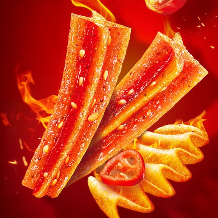 Wavy Potato Chips - Spicy Latiao Flavor