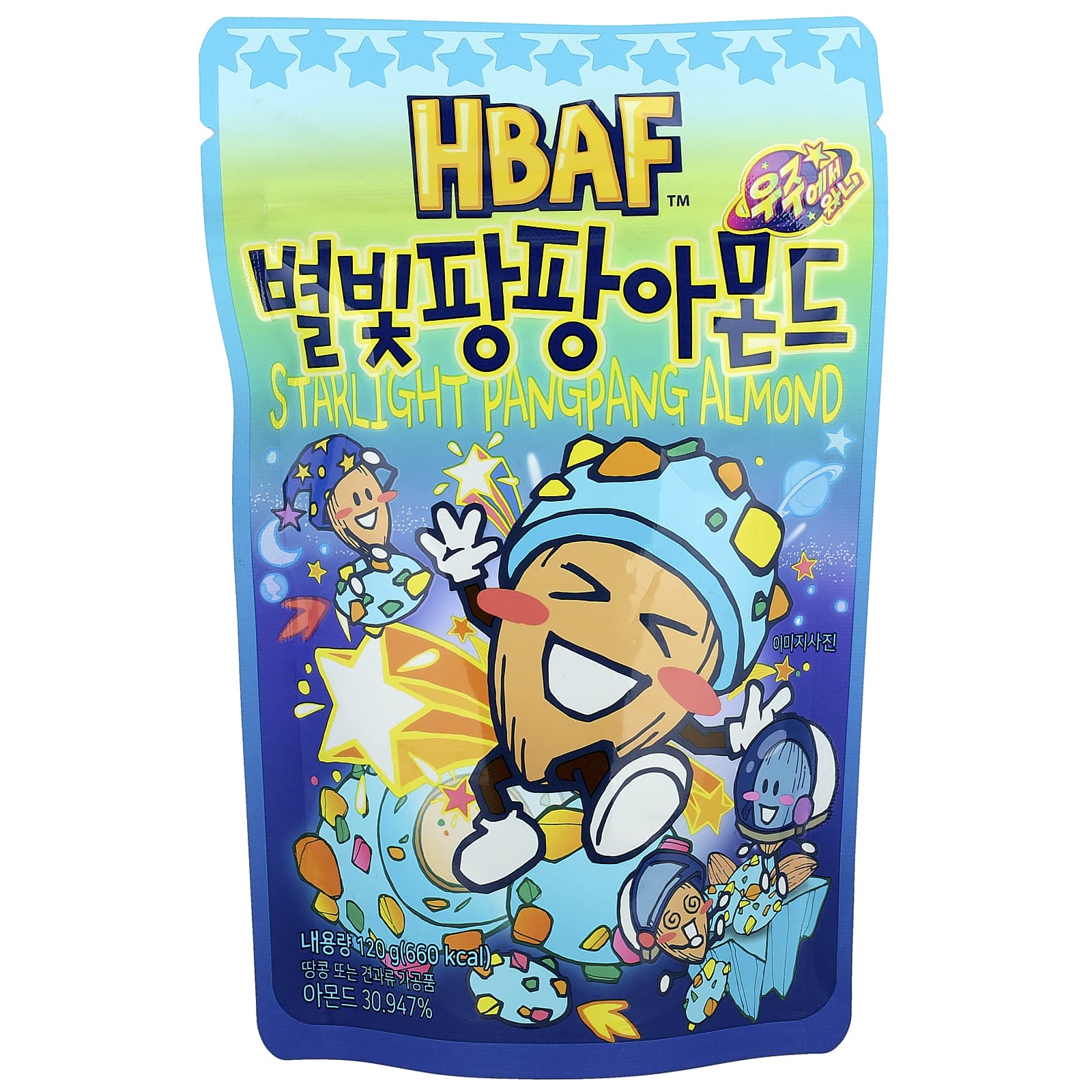 HBAF Almond Popping Candy Flavour 120g