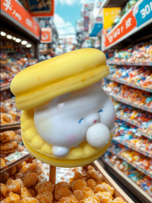 Cute Animal Spitting Bubbles Squish Squeeze Toy burger