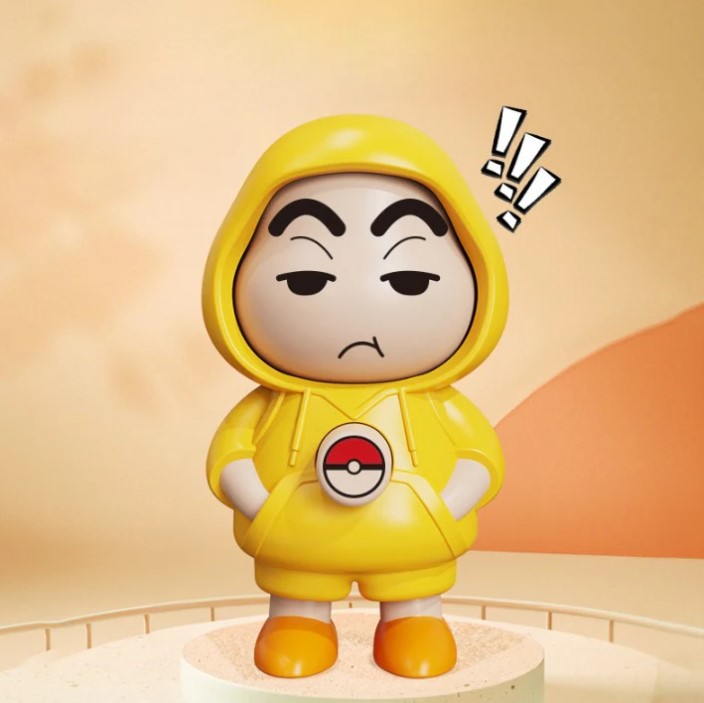 Shinchan Face Changing Toy with Keychain |