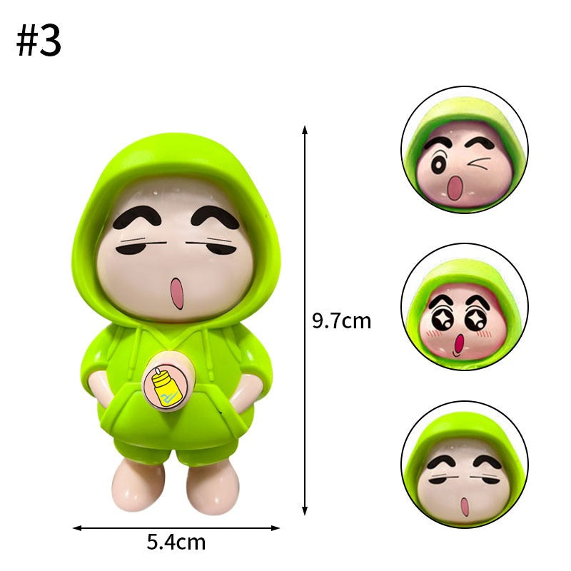 Shinchan Face Changing Toy with Keychain |