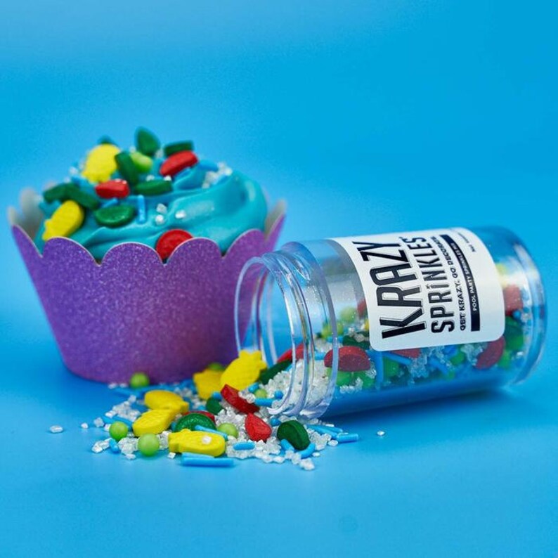 Krazy Sprinkles Pool Party Mix 57 grams 1/4 cups