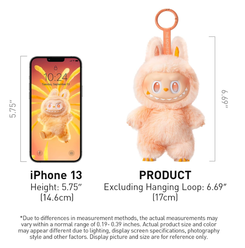 POP MART The Monsters Big into Energy Series-Vinyl Plush Pendant Blind Box, Blind Box Figures, Random Design Action Figures Collectible Toys Home Decorations