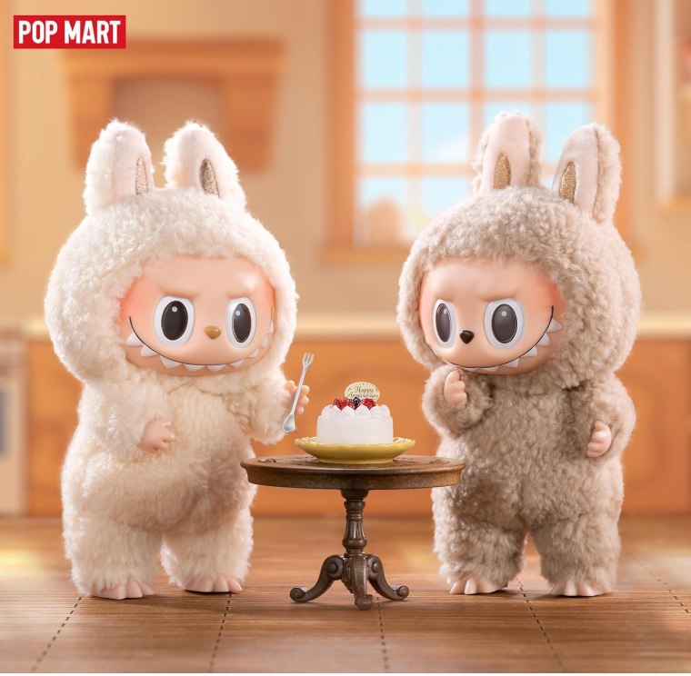 POP MART The Monsters - Tasty Macarons Vinyl Face Blind Box, Random Design Action Figures Collectible Toys Home Decorations, Single Box