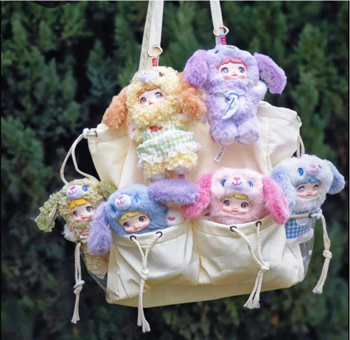 Nommi V5 Puppy Diary Series Plush Blind Box 1PC (1 of 9 Possible Styles) Cute Figures Collectible Toys Birthday Gifts