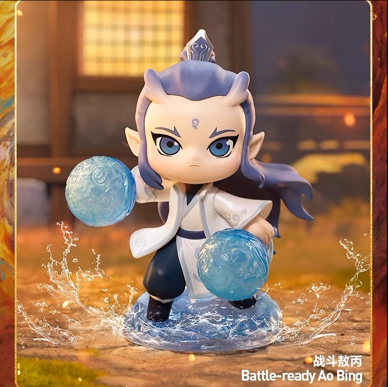 Toys NE ZHA 2 Hand in Hand Nezha Static Figurine Mini Diorama Doll Toys