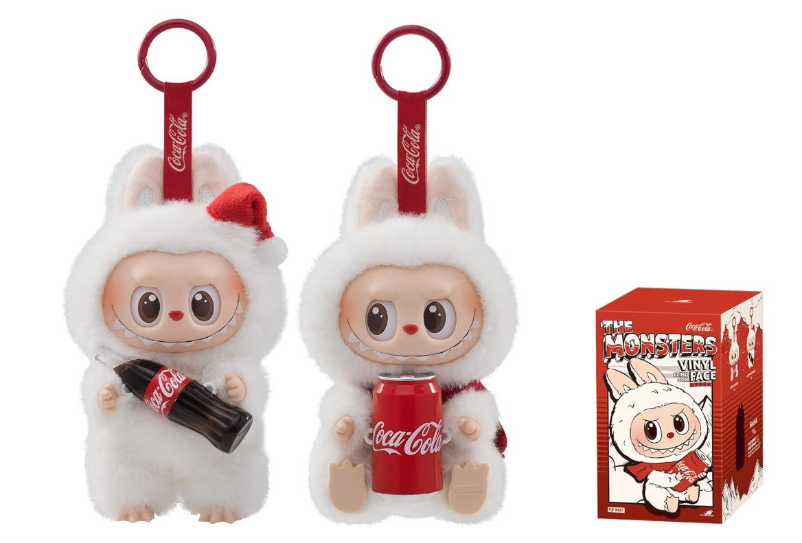 POP MART The Monsters COCA-COLA Series-Vinyl Face Blind Box, Blind Box Figures, Random Design Action Figures Collectible Toys Home Decorations, Holiday Birthday Gifts, Single Box
