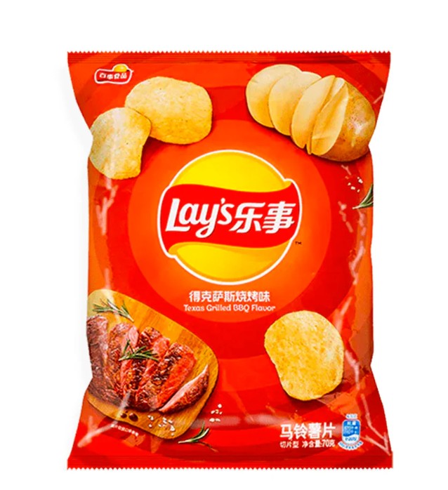 Lay’s Potato Chips (Tex-Mex BBQ) 70G
